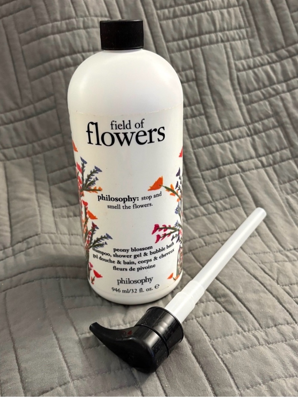PHILOSOPHY Field of Flowers Peony Blossom 32 oz. Shampoo, shower gel bubble bath
